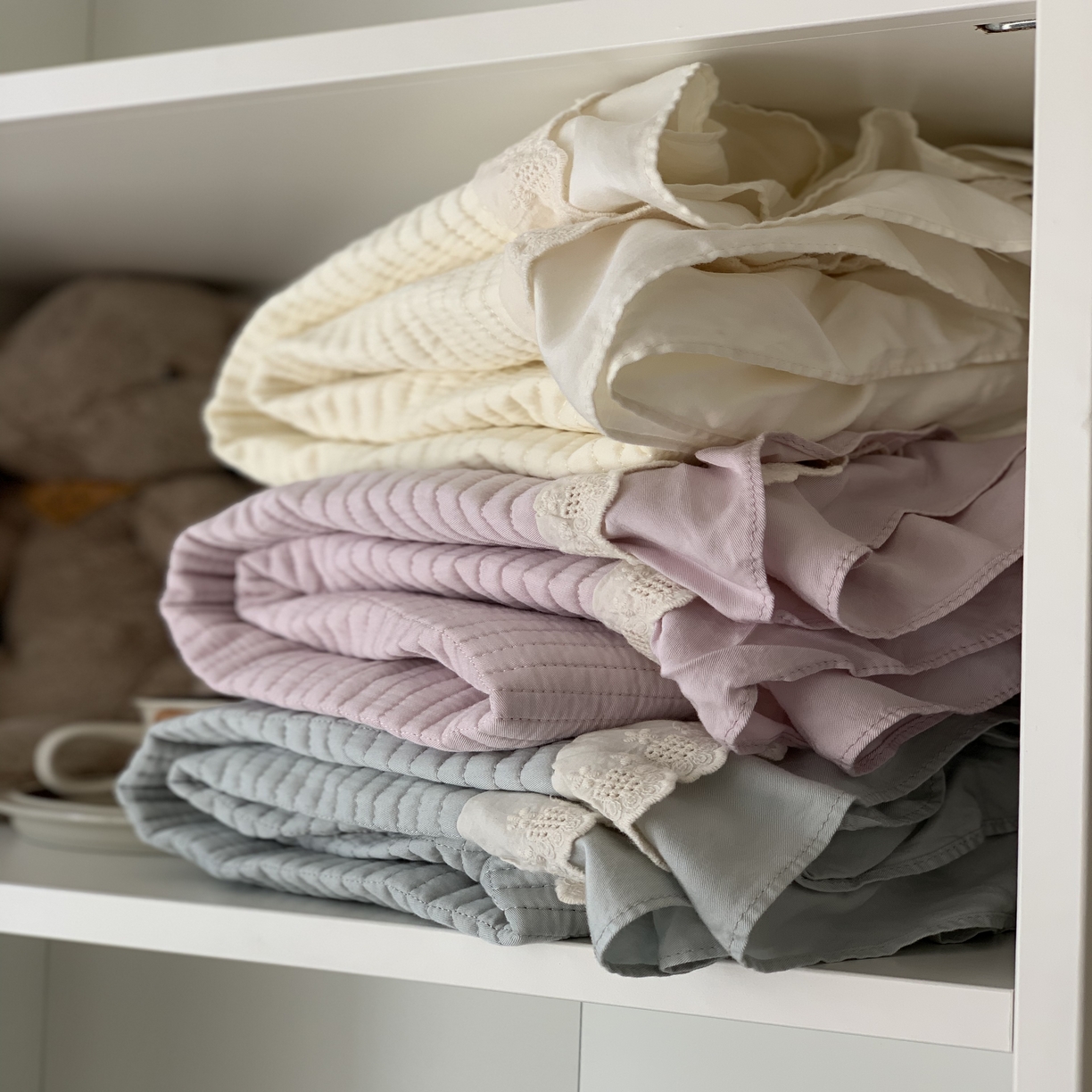 91家纺网 家纺一手货源 找家纺 汇庭 2025春夏新款美心床盖三件套系列 组合图仅供参考