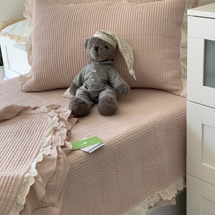 91家纺网 家纺一手货源 找家纺 （总）汇庭 2025春夏新款美心床盖三件套系列