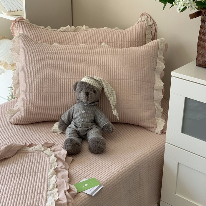 91家纺网 家纺一手货源 找家纺 （总）汇庭 2025春夏新款美心床盖三件套系列