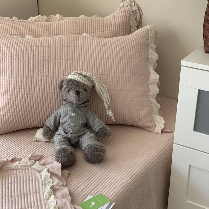 91家纺网 家纺一手货源 找家纺 （总）汇庭 2025春夏新款美心床盖三件套系列