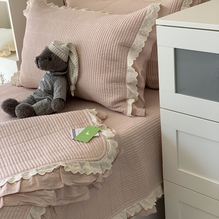 91家纺网 家纺一手货源 找家纺 （总）汇庭 2025春夏新款美心床盖三件套系列