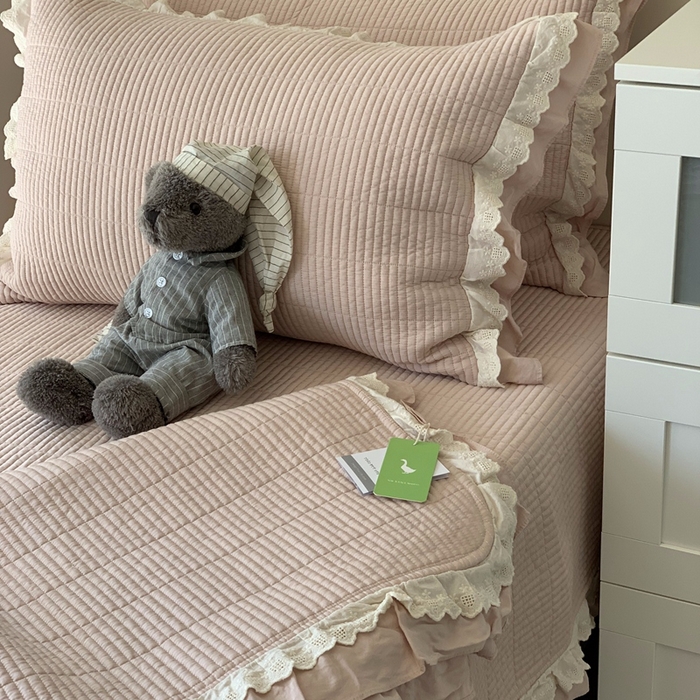 91家纺网 家纺一手货源 找家纺 （总）汇庭 2025春夏新款美心床盖三件套系列