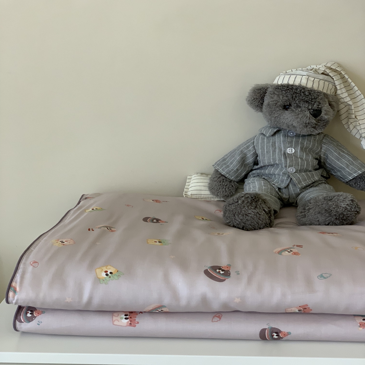 汇庭 2025春夏新款蔓莎夏被系列夏凉被空调被单夏被 芝士球