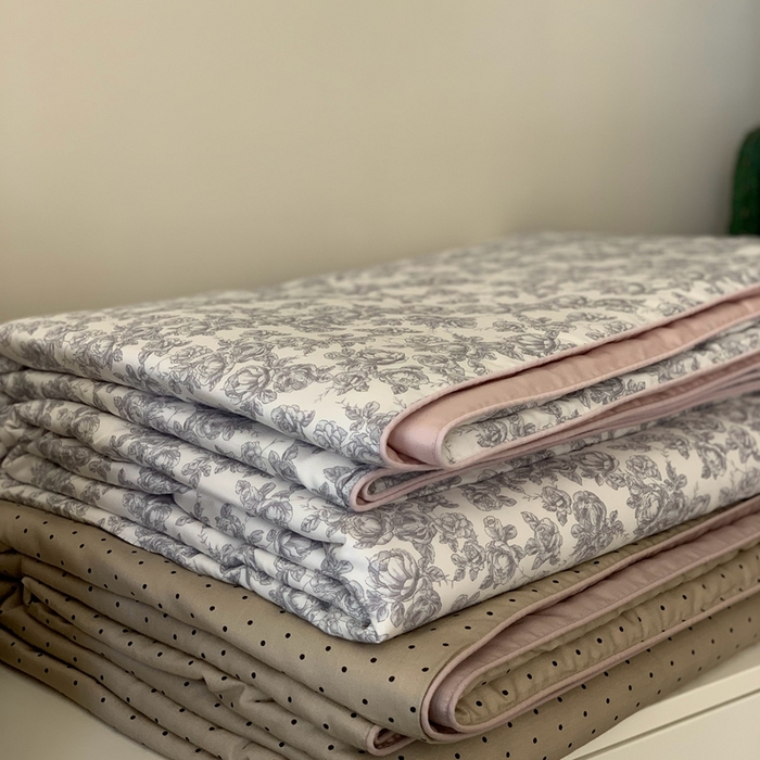 91家纺网 家纺一手货源 找家纺 （总）汇庭 2025春夏新款蔓莎夏被系列夏凉被空调被单夏被