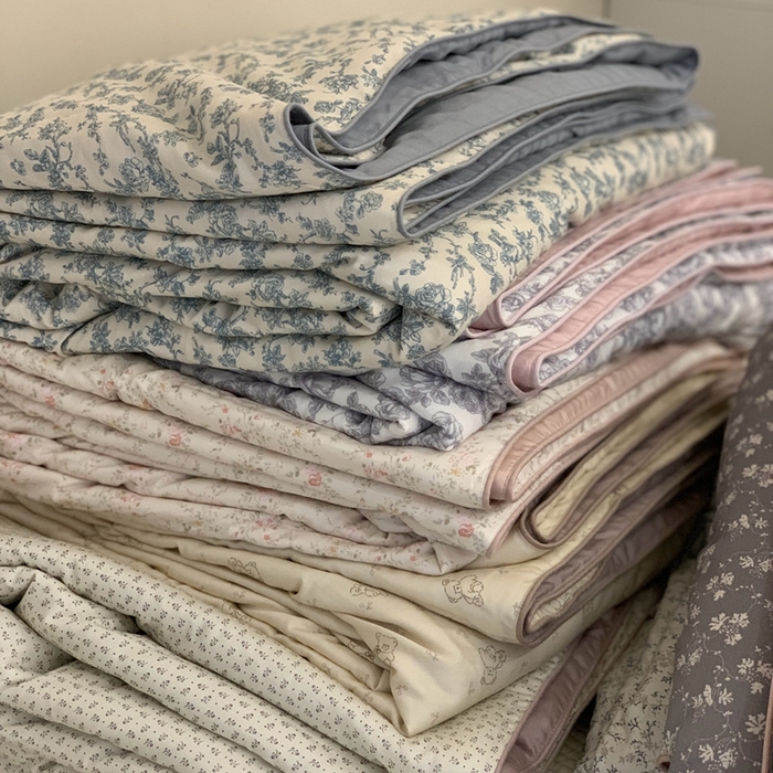 91家纺网 家纺一手货源 找家纺 （总）汇庭 2025春夏新款蔓莎夏被系列夏凉被空调被单夏被