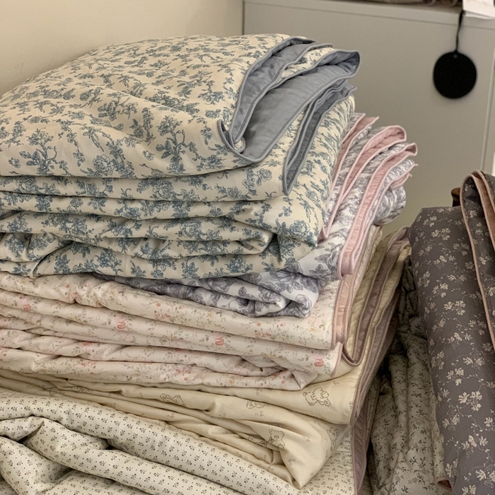 91家纺网 家纺一手货源 找家纺 （总）汇庭 2025春夏新款蔓莎夏被系列夏凉被空调被单夏被