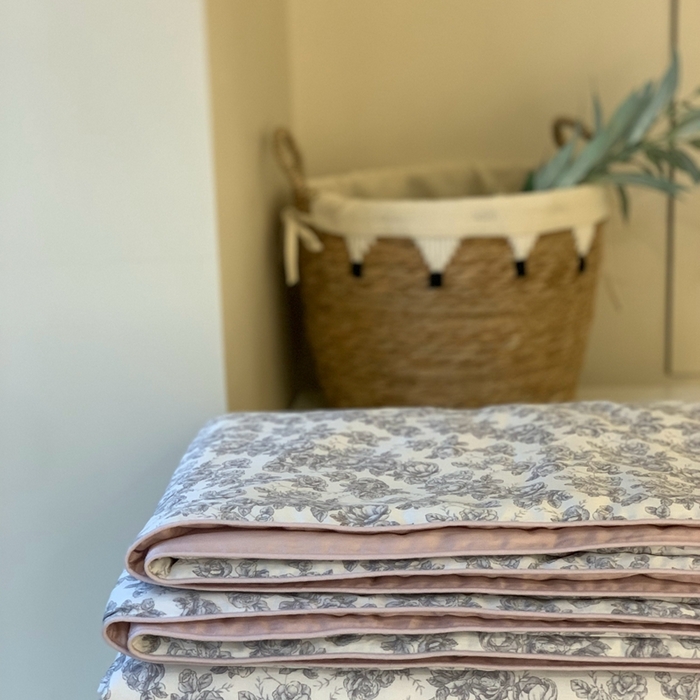 汇庭 2025春夏新款蔓莎夏被系列夏凉被空调被单夏被 贝蒂粉