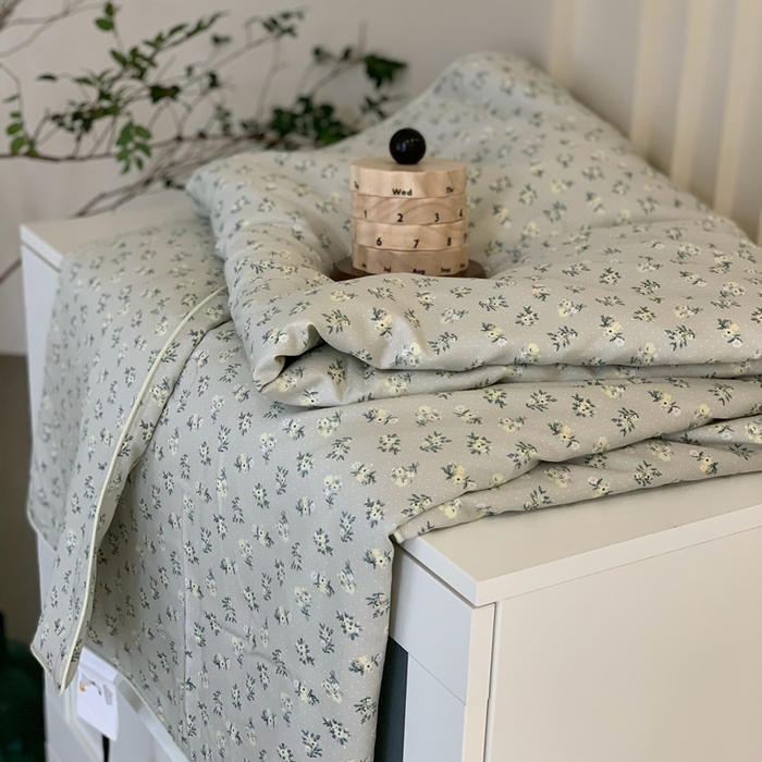 91家纺网 家纺一手货源 找家纺 汇庭 2025春夏新款蔓莎夏被系列夏凉被空调被单夏被 绿珍妮