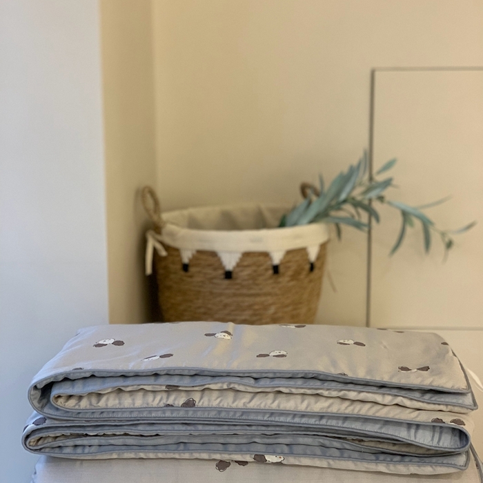 汇庭 2025春夏新款蔓莎夏被系列夏凉被空调被单夏被 米奇灰