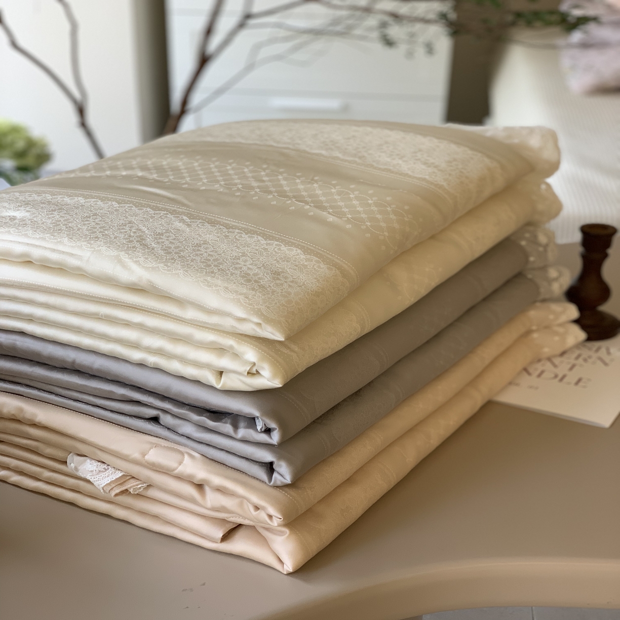 91家纺网 家纺一手货源 找家纺 （总）汇庭 2025春夏新款洛可可夏被系列夏凉被空调被单夏被