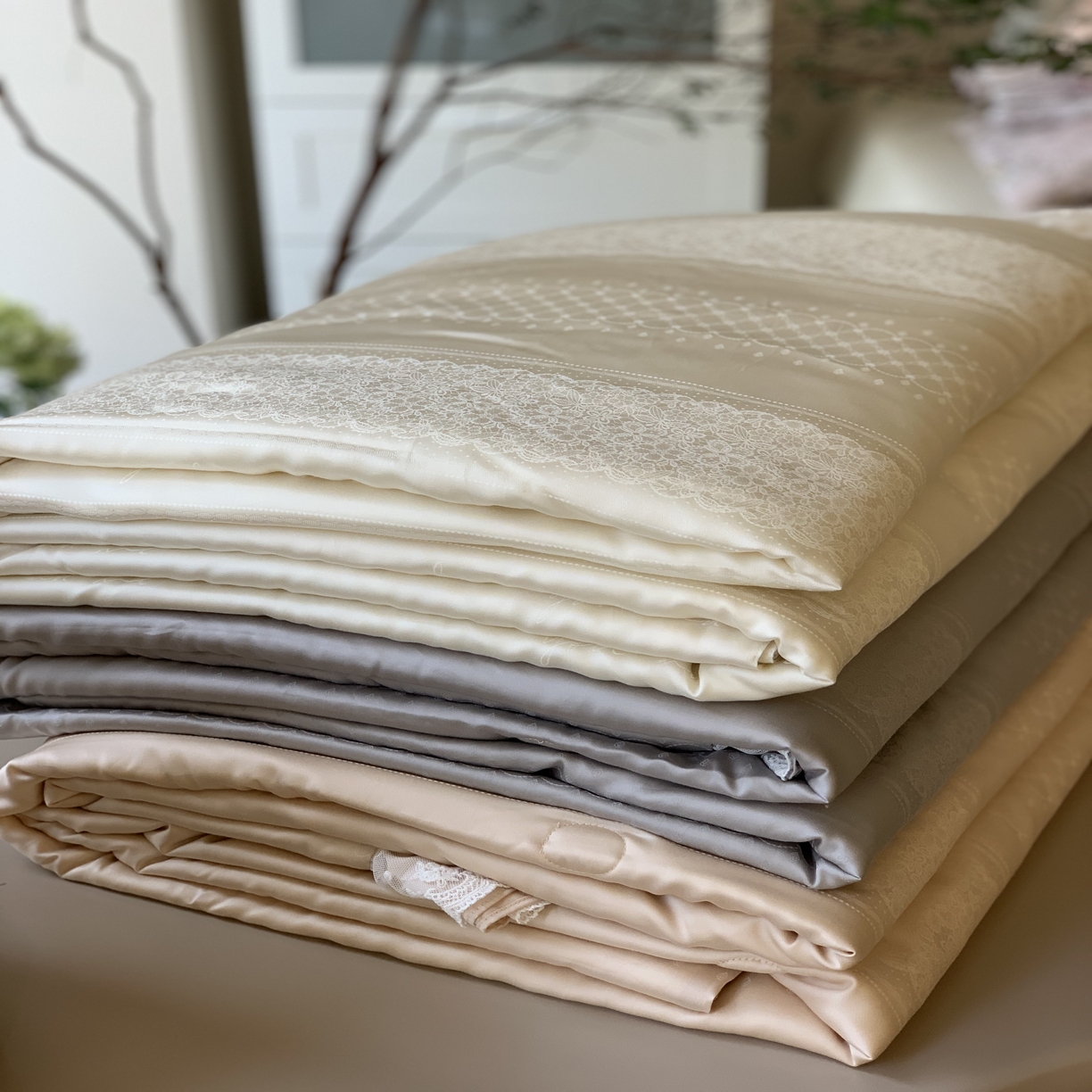 91家纺网 家纺一手货源 找家纺 （总）汇庭 2025春夏新款洛可可夏被系列夏凉被空调被单夏被