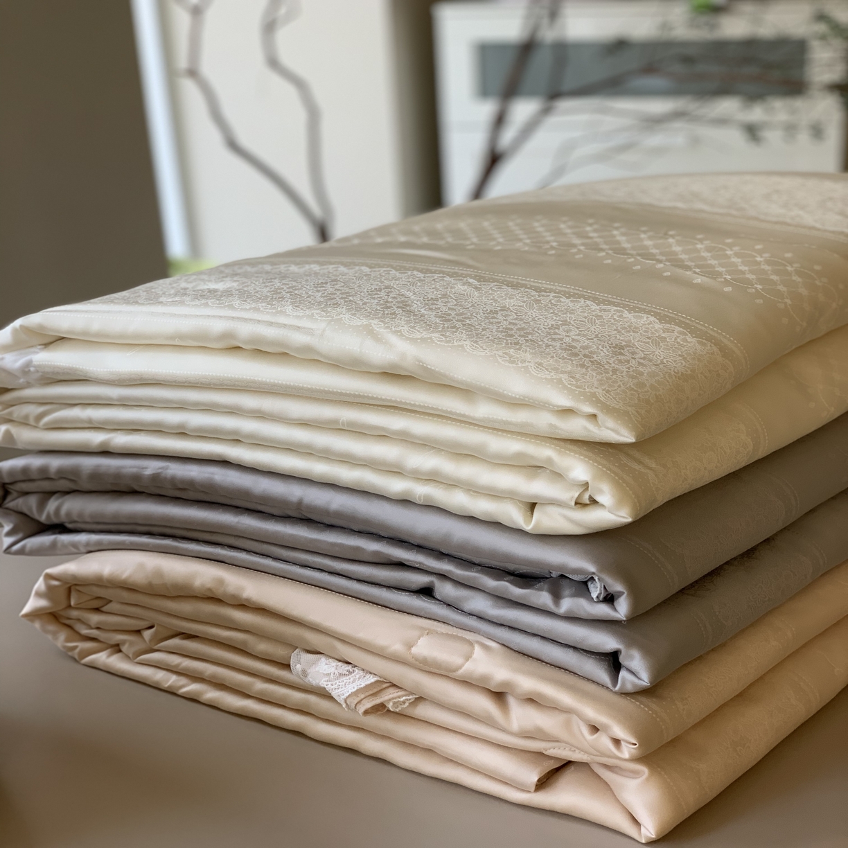 91家纺网 家纺一手货源 找家纺 （总）汇庭 2025春夏新款洛可可夏被系列夏凉被空调被单夏被