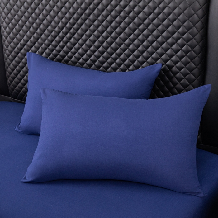 91家纺网 家纺一手货源 找家纺 合纵跨境工厂 2025新款爆款水洗棉被芯四季款跨境外贸JIT一件代发TEMU亚马逊希音包过核价单被子 藏青色