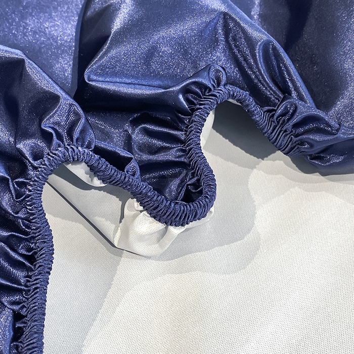 91家纺网 家纺一手货源 找家纺 合纵跨境工厂 2025新款水洗真丝床笠隔尿床单床垫保护套跨境外贸JIT一件代发TEMU亚马逊希音包过核价TPU防水床笠 \" 藏青色