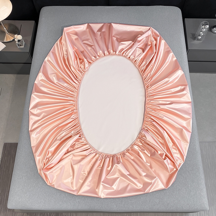 91家纺网 家纺一手货源 找家纺 合纵跨境工厂 2025新款水洗真丝床笠隔尿床单床垫保护套跨境外贸JIT一件代发TEMU亚马逊希音包过核价TPU防水床笠 \" 淡雅玉