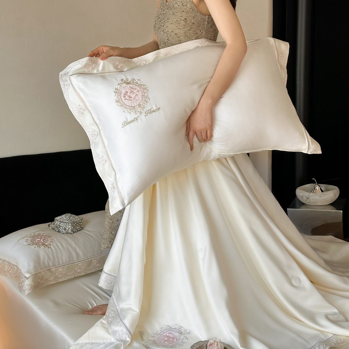 91家纺网 家纺一手货源 找家纺 （总）汇庭 2025春夏新款繁华之间夏被系列夏凉被单夏被