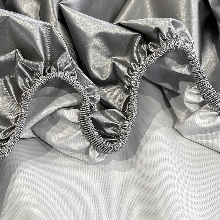 91家纺网 家纺一手货源 找家纺 合纵跨境工厂 2025新款水洗真丝床笠隔尿床单床垫保护套跨境外贸JIT一件代发TEMU亚马逊希音包过核价TPU防水床笠 \" 银灰色