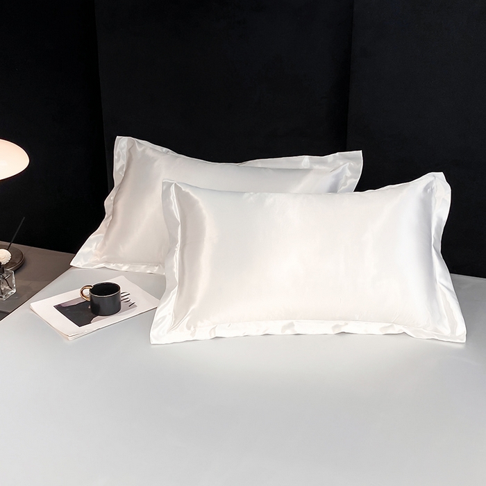 91家纺网 家纺一手货源 找家纺 合纵跨境工厂 2025新款水洗真丝床笠隔尿床单床垫保护套跨境外贸JIT一件代发TEMU亚马逊希音包过核价TPU防水床笠 \" 珍珠白