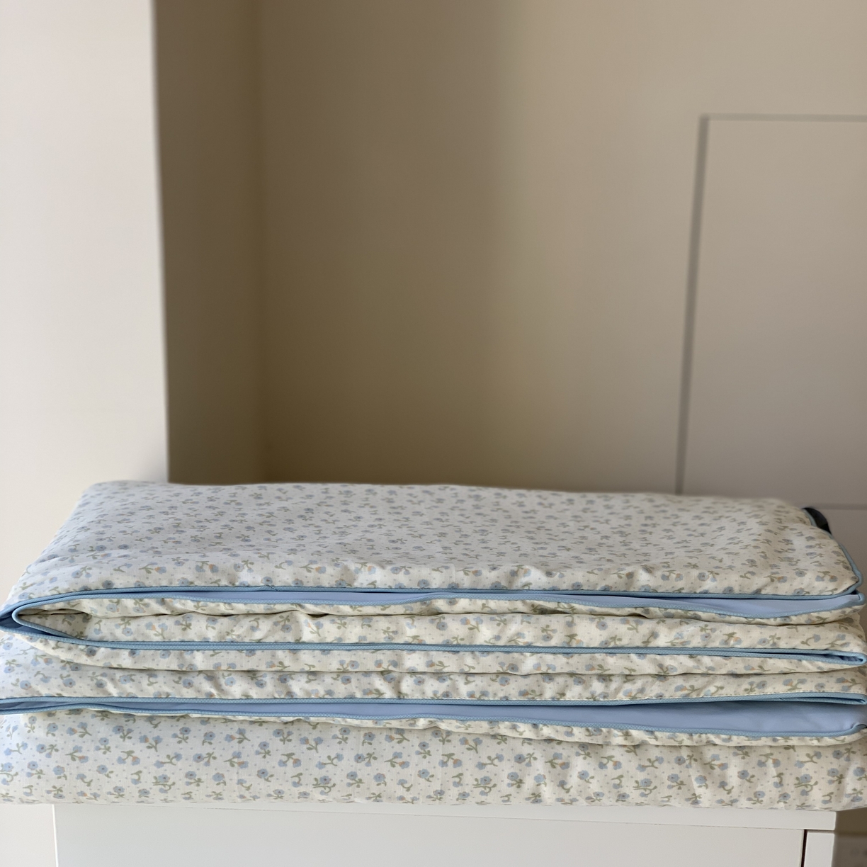 91家纺网 家纺一手货源 找家纺 汇庭 2025春夏新款双层纱凉感被系列夏凉被空调被单夏被 清禾