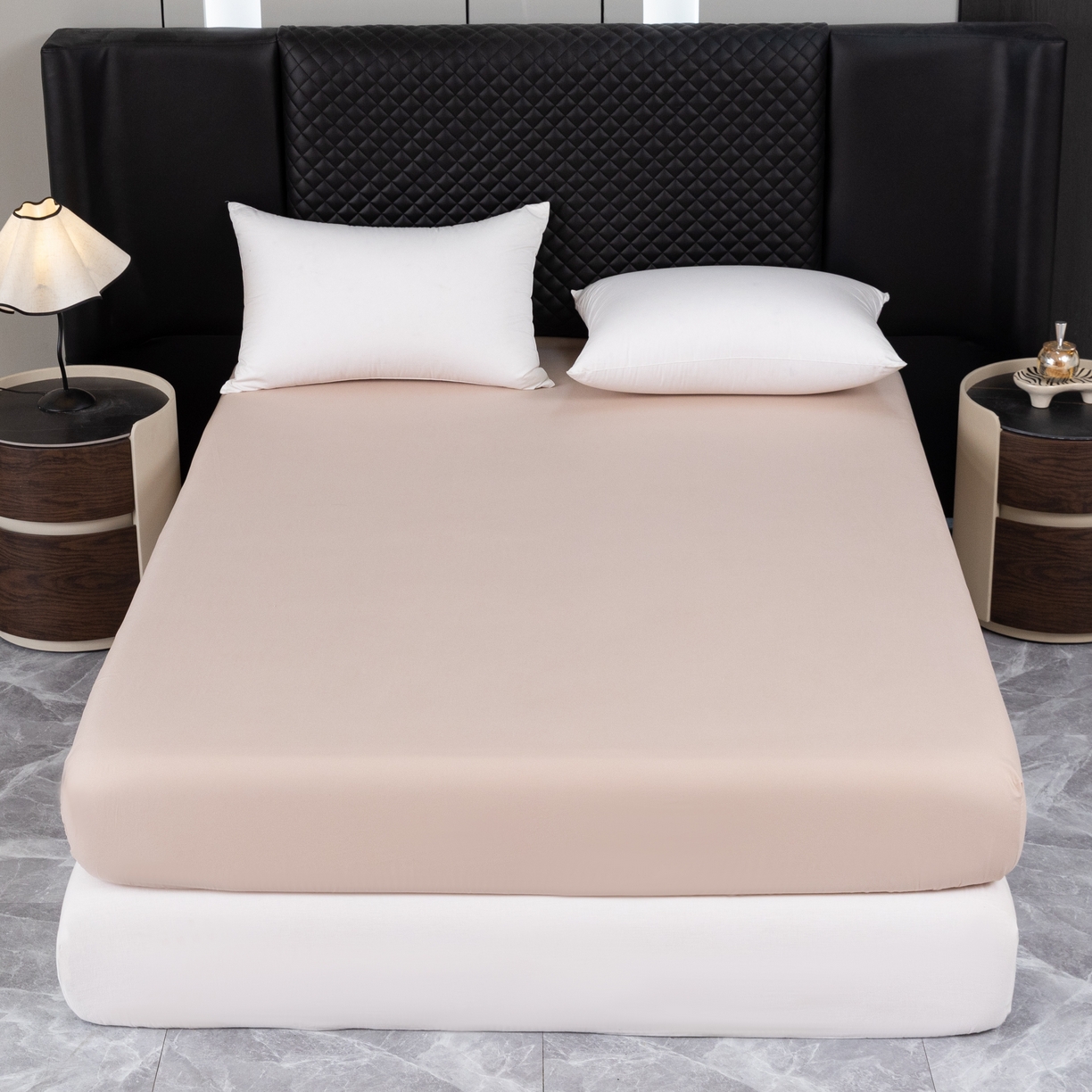 91家纺网 家纺一手货源 找家纺 （总）合纵跨境工厂 2025新款跨境专供爆款水洗棉单床笠跨境外贸JIT一件代发TEMU亚马逊希音包过核价床笠单件