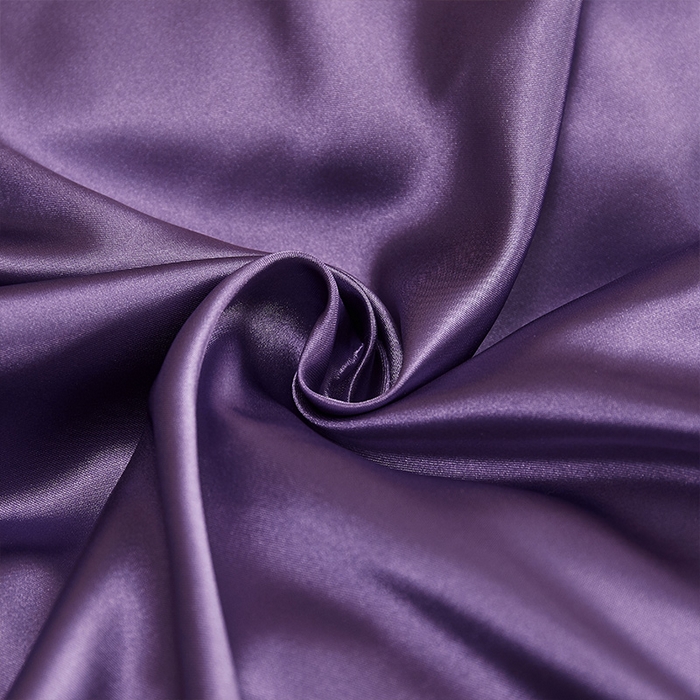 91家纺网 家纺一手货源 找家纺 合纵跨境工厂 新款水洗真丝纯色四件套跨境外贸JIT一件代发TEMU亚马逊希音包过核价冰丝床单款床笠款四件套 典雅紫