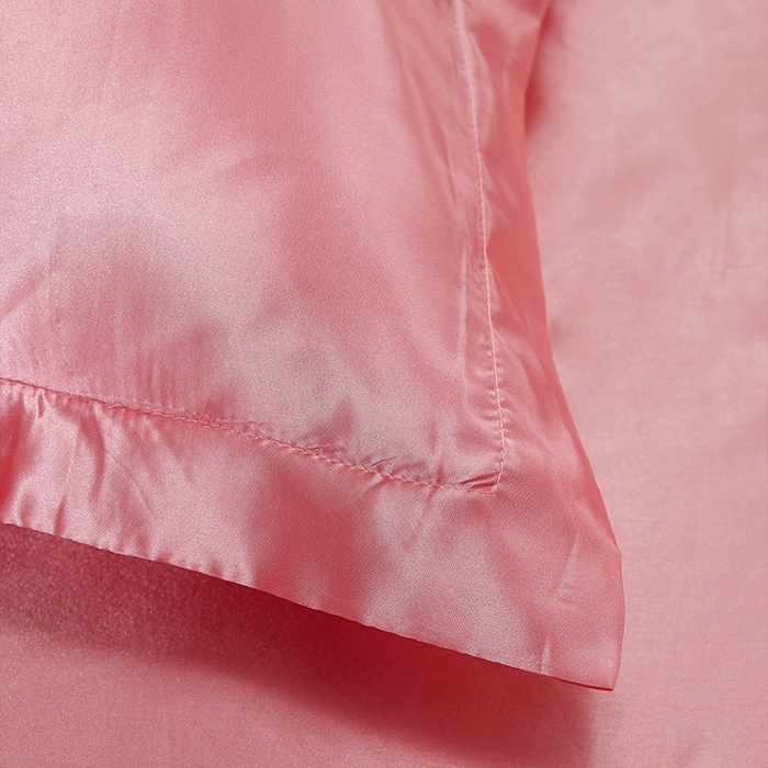 91家纺网 家纺一手货源 找家纺 合纵跨境工厂 新款水洗真丝纯色四件套跨境外贸JIT一件代发TEMU亚马逊希音包过核价冰丝床单款床笠款四件套 玉色