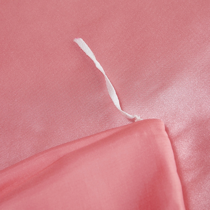 91家纺网 家纺一手货源 找家纺 合纵跨境工厂 新款水洗真丝纯色四件套跨境外贸JIT一件代发TEMU亚马逊希音包过核价冰丝床单款床笠款四件套 玉色