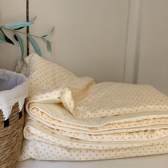 91家纺网 家纺一手货源 找家纺 汇庭 2025春夏新款双层纱凉感被系列夏凉被空调被单夏被 布丁黄