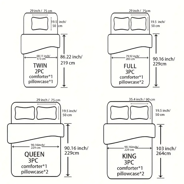 91家纺网 家纺一手货源 找家纺 合纵跨境工厂 2025新款跨境专供爆款水洗棉枕套被子外贸JIT一件代发TEMU亚马逊希音包过核价二三件套 天蓝色