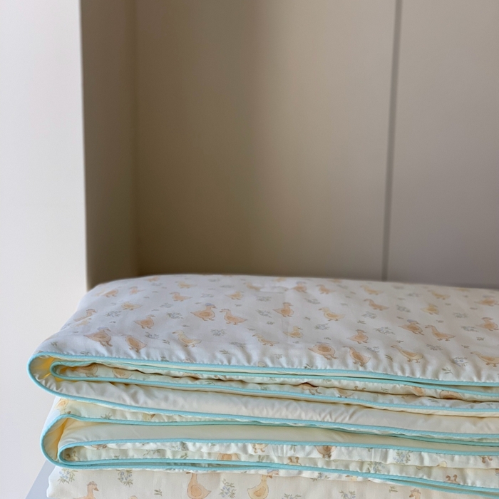 汇庭 2025春夏新款双层纱凉感被系列夏凉被空调被单夏被 凉爽鸭