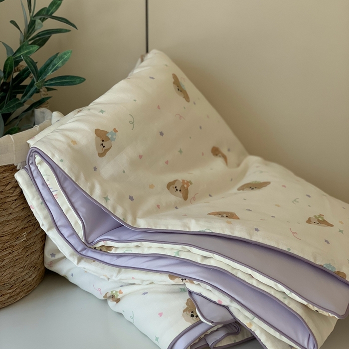 汇庭 2025春夏新款双层纱凉感被系列夏凉被空调被单夏被 玛卡世界