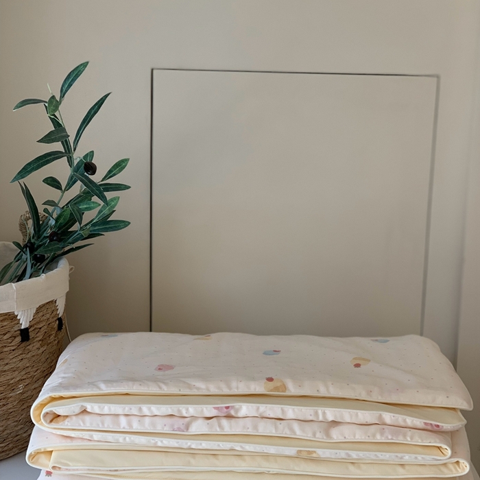 汇庭 2025春夏新款双层纱凉感被系列夏凉被空调被单夏被 七彩蛋糕