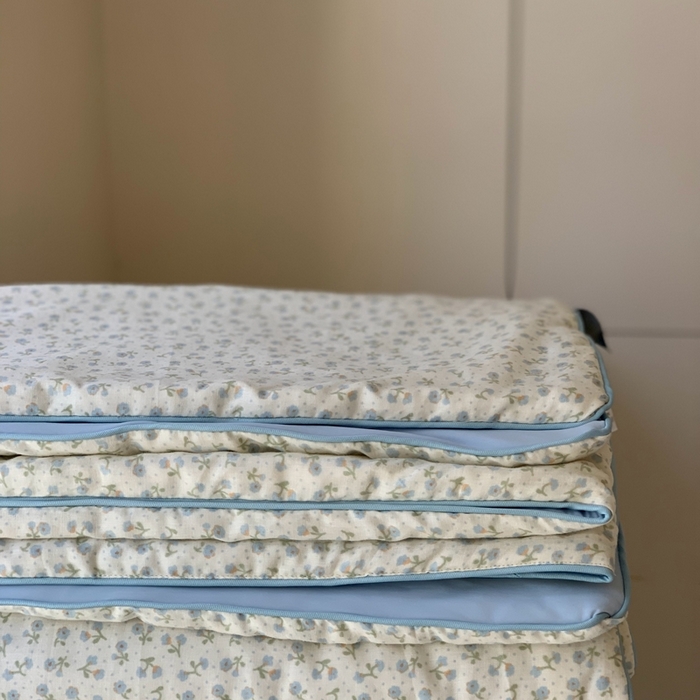 91家纺网 家纺一手货源 找家纺 汇庭 2025春夏新款双层纱凉感被系列夏凉被空调被单夏被 清禾