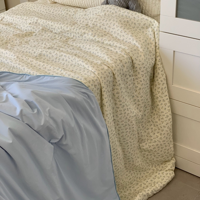 91家纺网 家纺一手货源 找家纺 汇庭 2025春夏新款双层纱凉感被系列夏凉被空调被单夏被 清禾