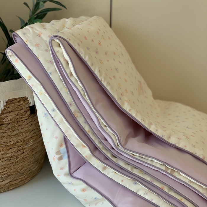 91家纺网 家纺一手货源 找家纺 汇庭 2025春夏新款双层纱凉感被系列夏凉被空调被单夏被 童话里