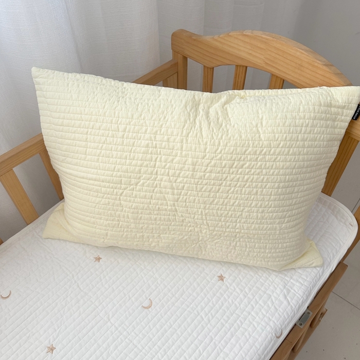 91家纺网 家纺一手货源 找家纺 （总）期遇家居 2025新款糖果色双面绗缝枕套（不含枕芯）双面可用