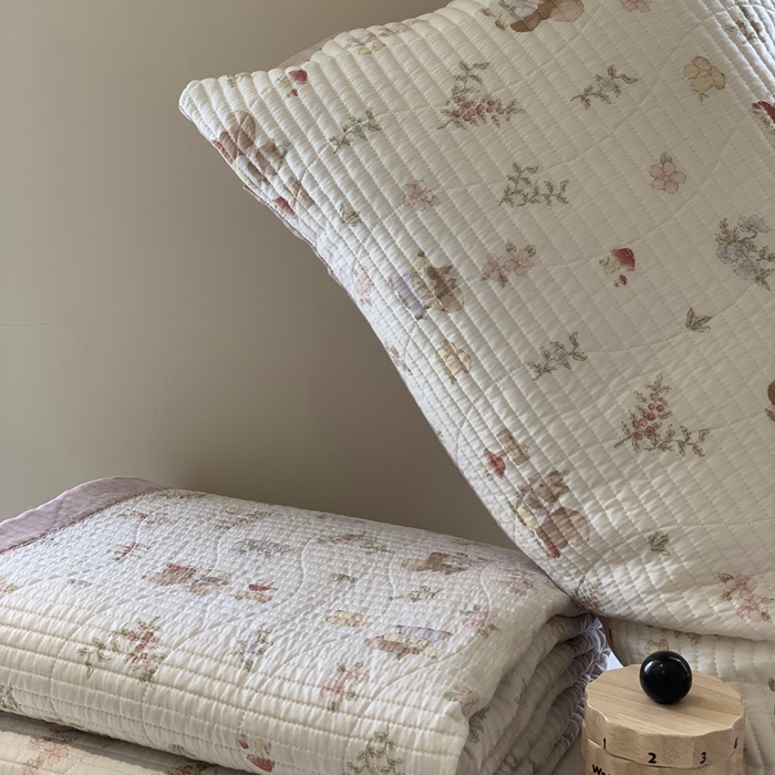 91家纺网 家纺一手货源 找家纺 汇庭 2025春夏新款莱赛尔床盖两件套系列 吉吉庄园