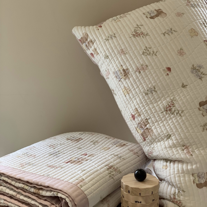 91家纺网 家纺一手货源 找家纺 汇庭 2025春夏新款莱赛尔床盖两件套系列 吉吉庄园