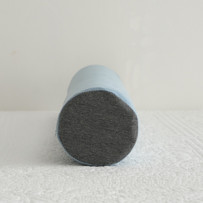 91家纺网 家纺一手货源 找家纺 鼎盛乳胶 2025新款多功能圆柱乳胶枕 枕头枕芯 多功能乳胶圆柱枕-蓝 50x10cm/只