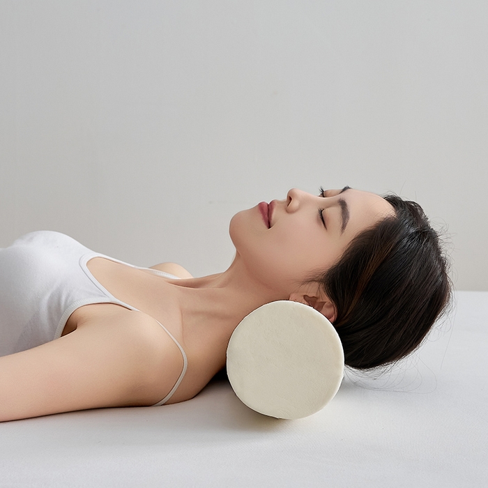 91家纺网 家纺一手货源 找家纺 鼎盛乳胶 2025新款水洗棉圆柱乳胶枕 枕头枕芯 圆柱乳胶内芯图 60x10cm/只