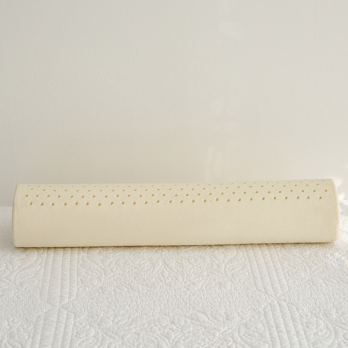 91家纺网 家纺一手货源 找家纺 鼎盛乳胶 2025新款针织圆柱乳胶枕 枕头枕芯 圆柱乳胶内芯图 60x12cm/只