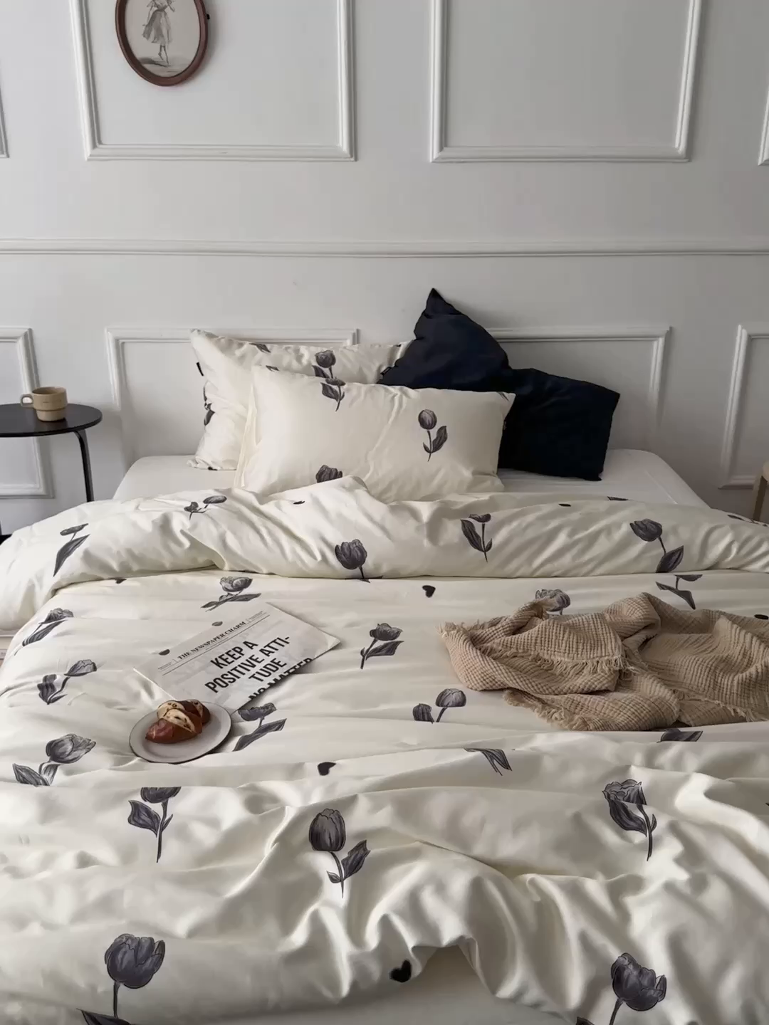 91家纺网 家纺一手货源 找家纺 （总）柚可家居 2025新款全棉纯棉数码印花四件套