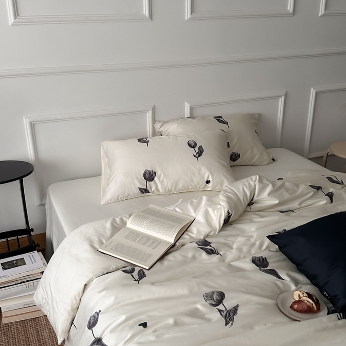 91家纺网 家纺一手货源 找家纺 （总）柚可家居 2025新款全棉纯棉数码印花四件套