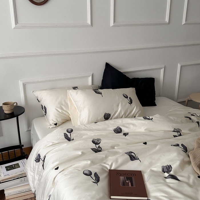 91家纺网 家纺一手货源 找家纺 （总）柚可家居 2025新款全棉纯棉数码印花四件套