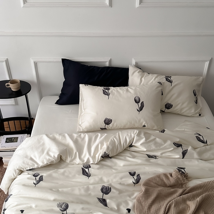 91家纺网 家纺一手货源 找家纺 （总）柚可家居 2025新款全棉纯棉数码印花四件套