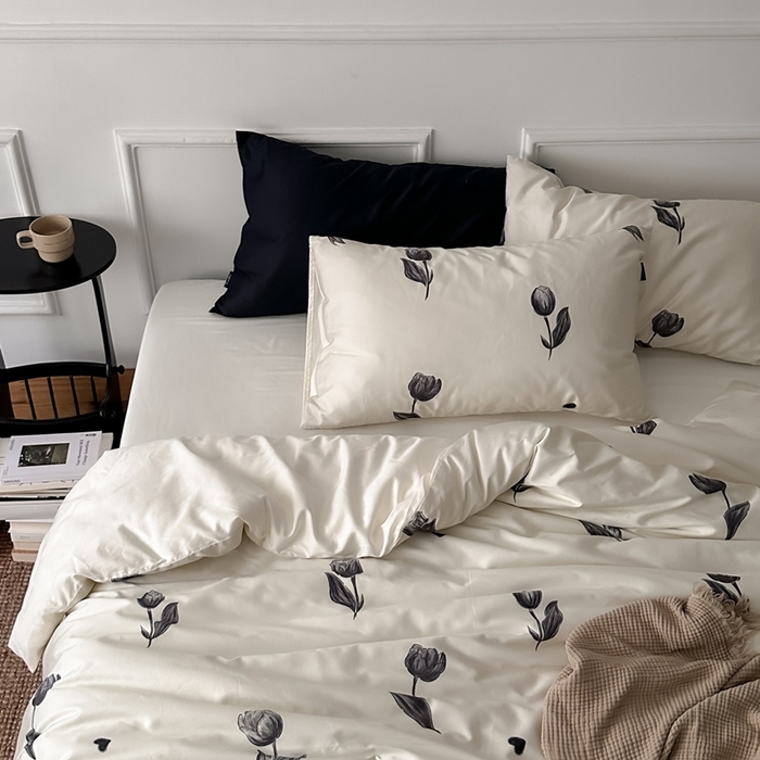 91家纺网 家纺一手货源 找家纺 （总）柚可家居 2025新款全棉纯棉数码印花四件套