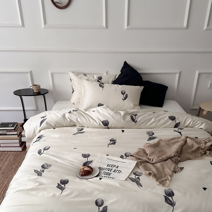 91家纺网 家纺一手货源 找家纺 （总）柚可家居 2025新款全棉纯棉数码印花四件套