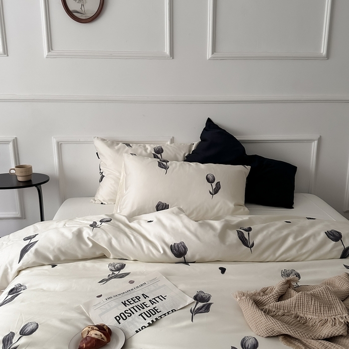 91家纺网 家纺一手货源 找家纺 （总）柚可家居 2025新款全棉纯棉数码印花四件套