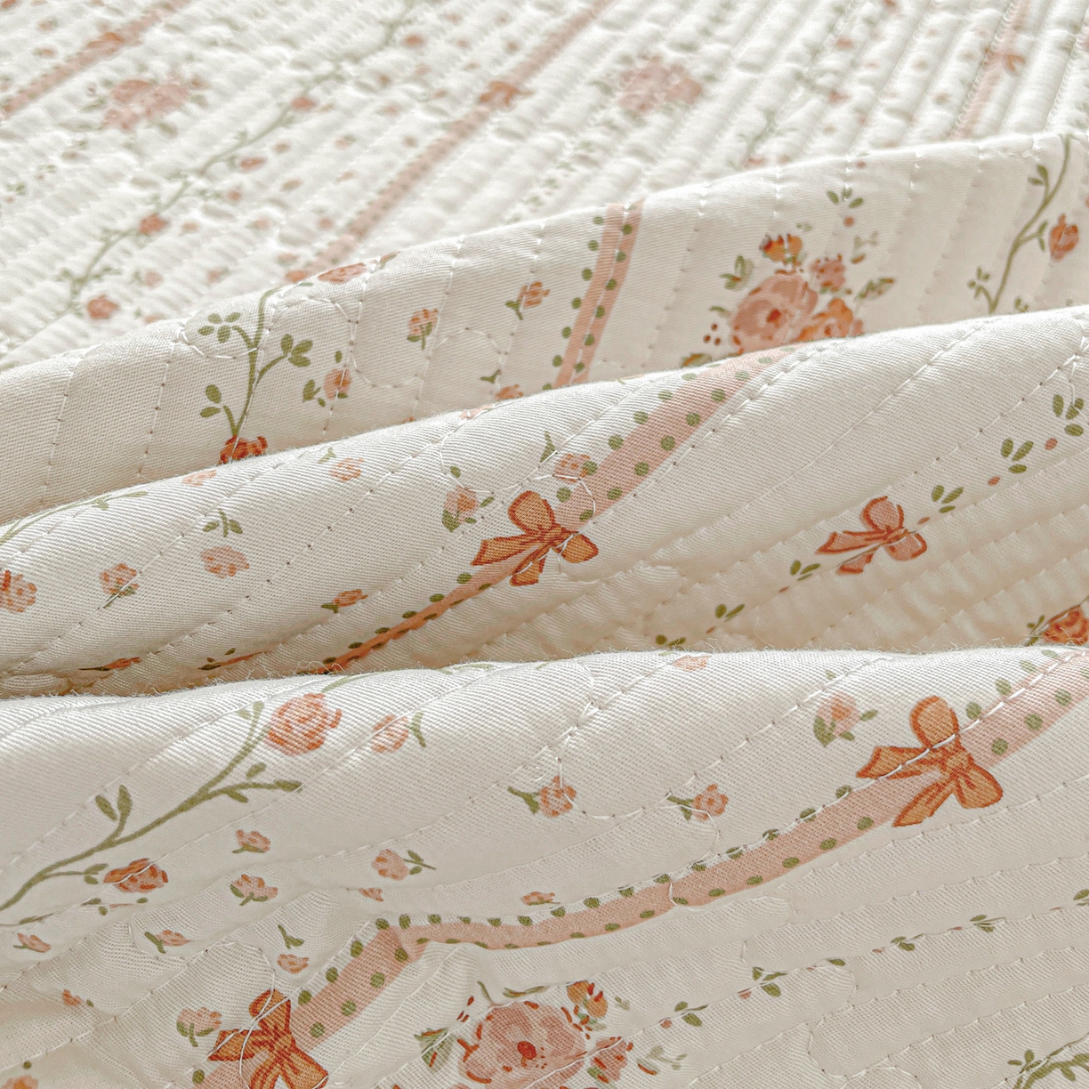 91家纺网 家纺一手货源 找家纺 恒尚居 2025新款莫代尔天丝夏季床盖印花夹棉床单三件套床褥垫-系列二 莫代尔-金色阳光