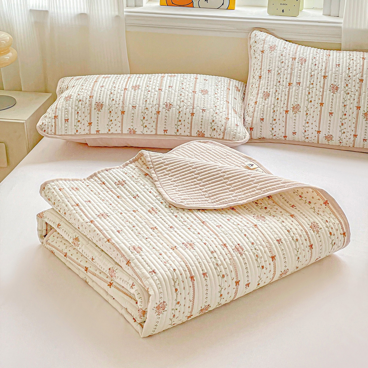 91家纺网 家纺一手货源 找家纺 恒尚居 2025新款莫代尔天丝夏季床盖印花夹棉床单三件套床褥垫-系列二 莫代尔-金色阳光